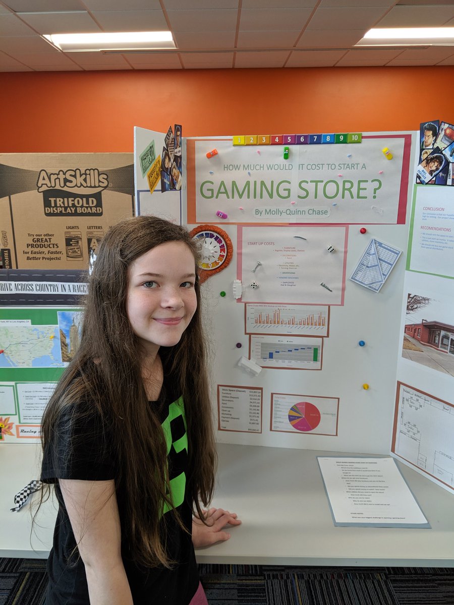 Thinking mathematics at the Math Fair. Thanks Mrs. Park!  #D64smiles. #engaged64