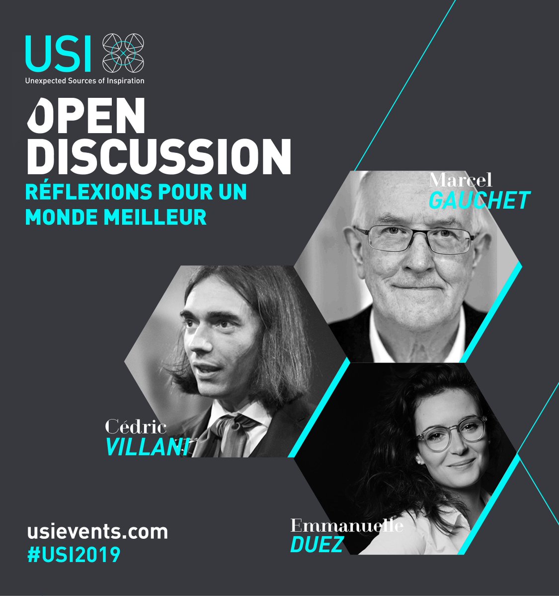 USIEvents's tweet image. La #technologie peut-elle rendre notre monde meilleur ? Quelles sont les solutions à longs et courts termes ? Les #opendiscussions reprennent du service ! Venez débattre avec @manou_boson, @VillaniCedric et Marcel Gauchet à #USI2019👉swll.to/O6aaSj
