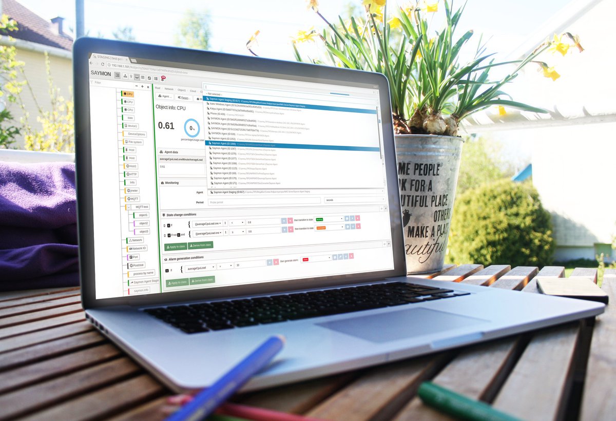 #Monitoring agents have cross-platform compatibility,are based on #JVM and work on #Linux, #Apple MacOS, #Microsoft Windows,including compact versions of operating systems for mini-computers,such as #Raspberry Pi.
Download agent for your operating system: bit.ly/2YeUa0h