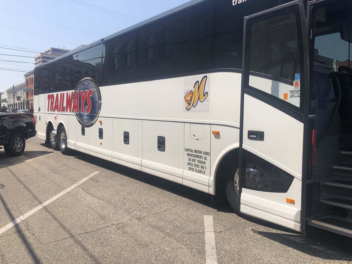 BiscuitBaseball's tweet image. We’re heading to Birmingham to watch our Biscuits play in the Rickwood Classic! Thanks to @CapTrailways for getting us there safely!