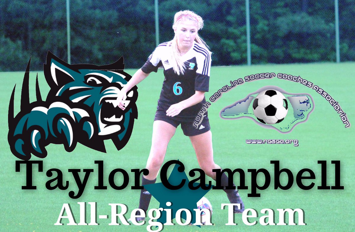 Congratulations to Taylor Campbell on being selected to the NCSCA All-Region Team for Region 6! #CompeteWithClass @jocopreps <a href="/highschoolot/">HighSchoolOT</a>