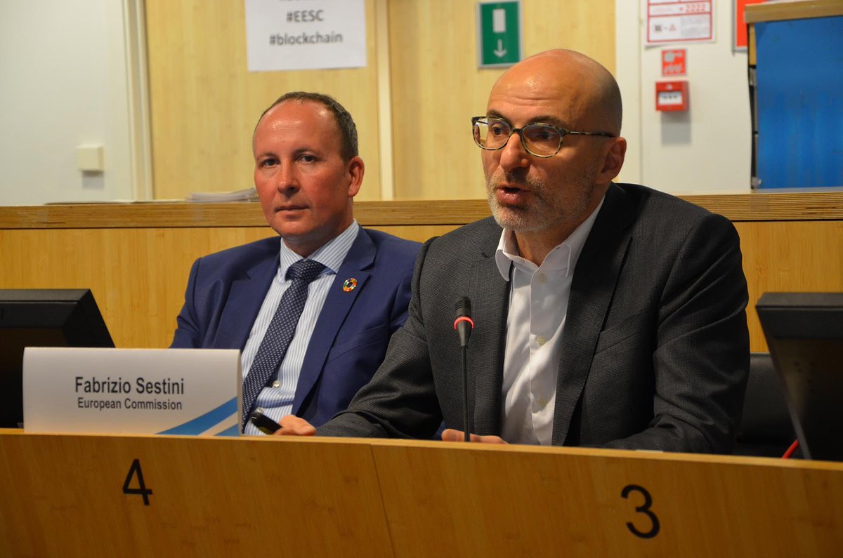 TadejSlapnik's tweet photo. As representative of @TolarHashNET at European BlockTech Federation I participated at @EESC_SocEnt public hearing: “Blockchain and DLT as an ideal infrastructure for Social Economy” I shared potentials of Blockchain Technology for Social Economy Enterprisers achieving @SDGoals. https://t.co/C2gh7qGwI4
