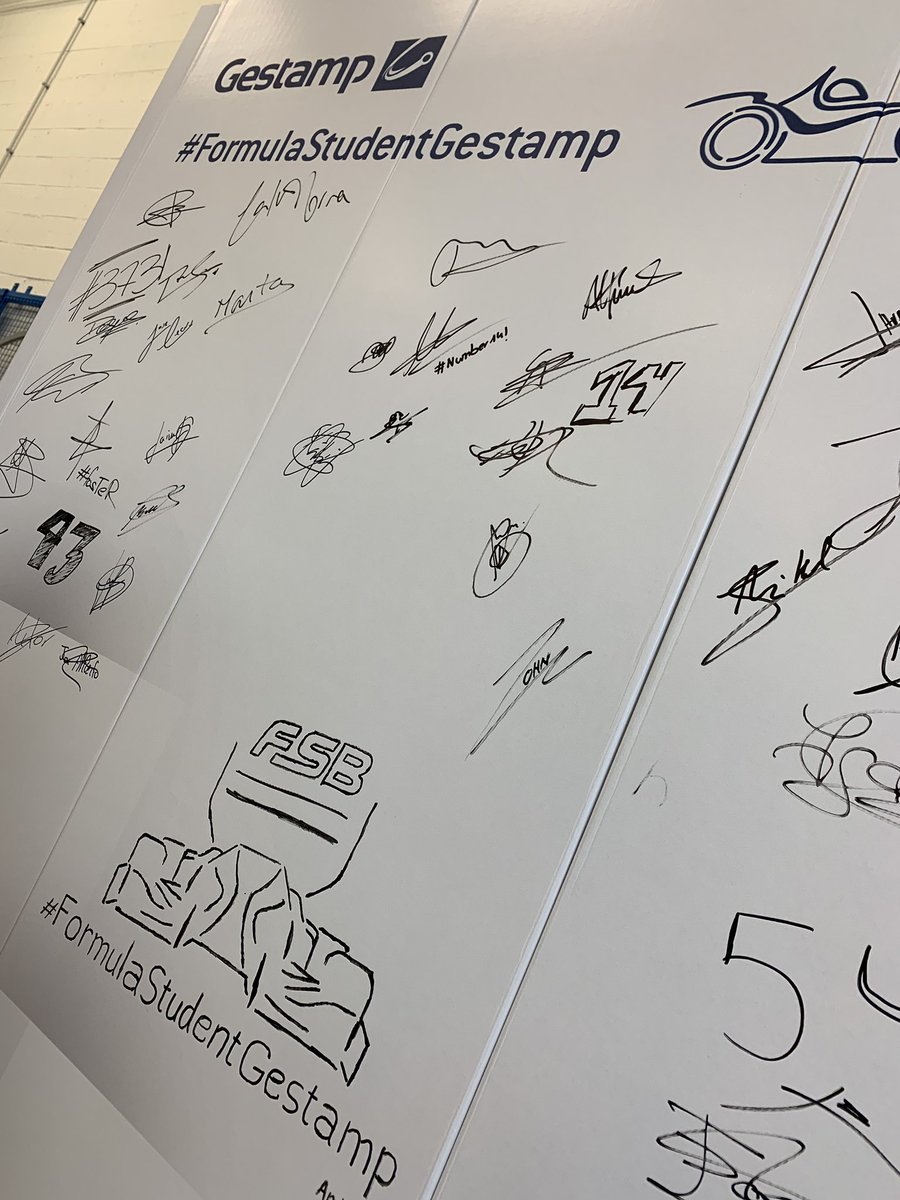 gestamp_es's tweet image. Desde #Gestamp, ¡gracias a todos por ser parte del equipo #FormulaStudentGestamp 🏎! 

🏁 ¡A por esta nueva temporada #FormulaStudent!

#FSS2019 #FS2019