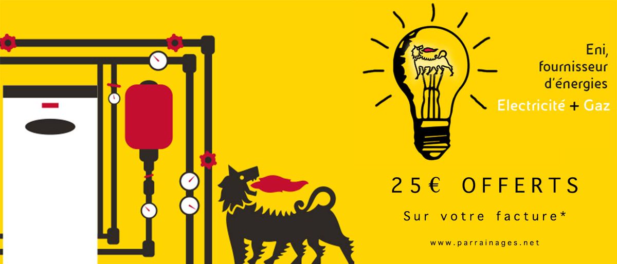 IvenFecteau's tweet photo. RT https://t.co/oyyAWnKg2N #Eni recevez 25€ via notre #parrainage | Libérez votre #budget ! Infos et conditions sur : https://t.co/NrwQXZO2Oy #Gaz #Electricite #Consommation #Chauffage #Ent… https://t.co/Ii9EhnCiOC