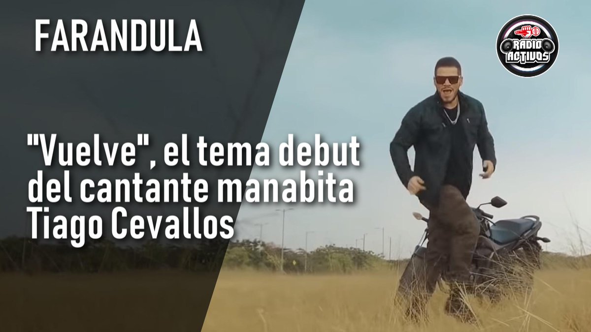 Vuelve es el sencillo debut del cantante Santiago Cevallos, cuyo nombre artístico es Tiago. bit.ly/2JLnDfb