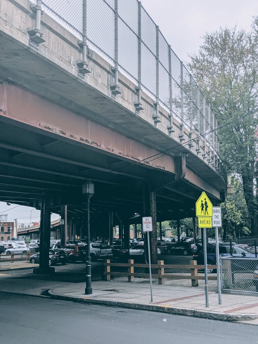 Infrastructures like highways displace and separate communities. Chelsea, Mass. #BHCCcecw