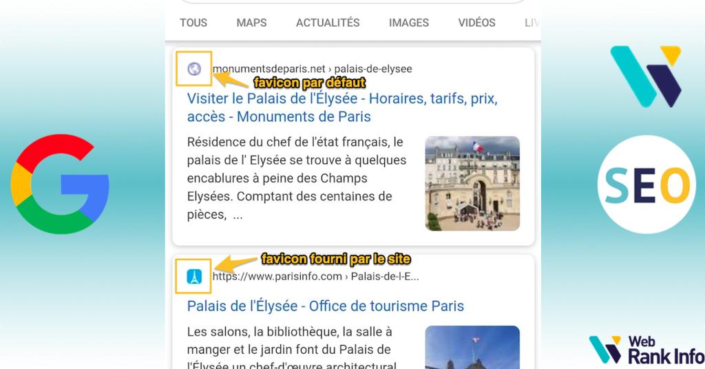 TortueSEO's tweet photo. #Favicon dans les SERP Google mobile https://t.co/lOBsVqopW1 #SEO https://t.co/GpmpaQlVoM