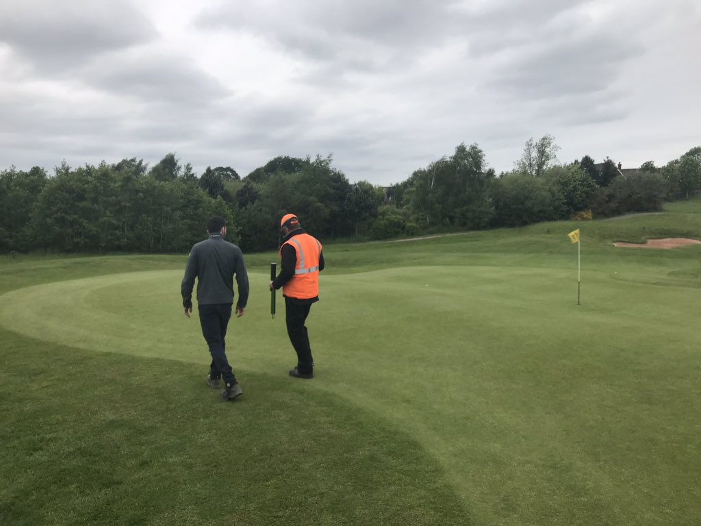 TurfgrassStu's tweet photo. Some great @POGOTurfPro training going on today. Such a brilliant tool for knowing what’s going on under your feet & keeping you in control. #soiltemperature #soilmoisture #gpsmapping available to demo now from @AmenityUK and check out the benefits below. https://t.co/DtUwM1ifDF https://t.co/AFQbIJRbT6
