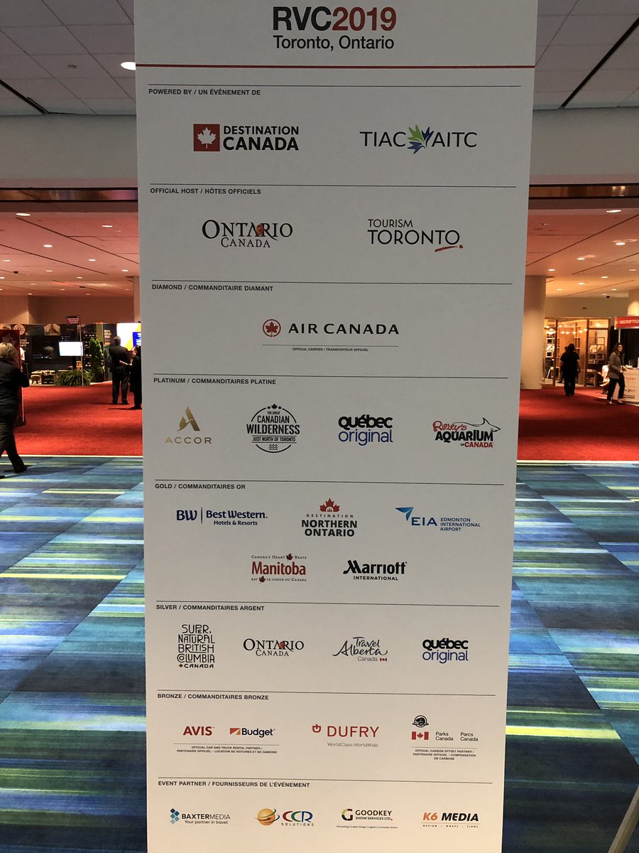 SocialTravelOrg's tweet photo. Thrilled to be at @rvc2019, hoping to learn about your sustainability plans for Canada’s largest tourism event.  #destinationcanada #canadatourism https://t.co/M1Y0MWQtqy