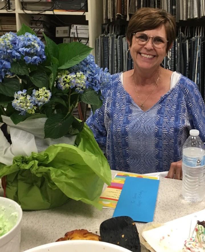 We loved celebrating this special lady!  She is definitely the best #1 boss lady!  Happy Birthday Brenda!