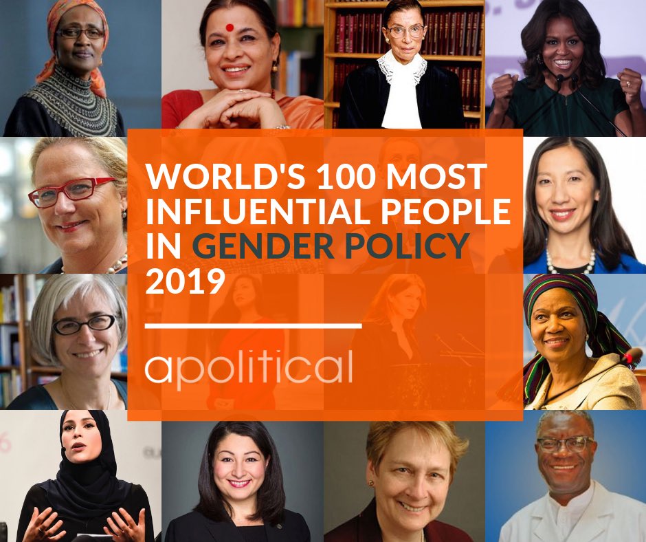 WomenDeliver's tweet photo. Congratulations to @apoliticalco’s #Gender100! We thank you for your incredible work 💕 Excited to see our own @Katja_Iversen alongside @Winnie_Byanyima @MaryamMonsef @phumzileunwomen @TaranaBurke @almmura @MarleneSchiappa &amp; so many more at #WD2019! https://t.co/g8j2PhlD7v https://t.co/0qyQTvmGwW