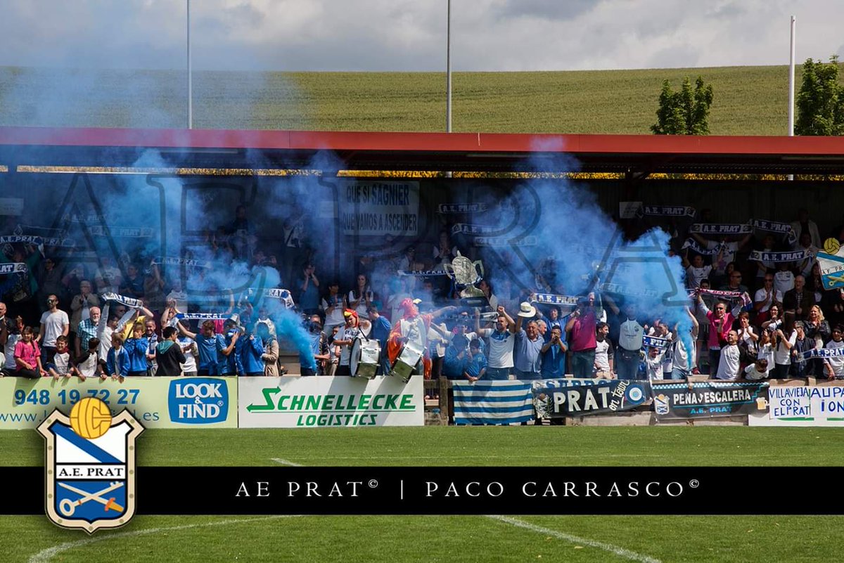 aeprat1945's tweet photo. 👉 EFEMÈRIDE!
📆 Avui, fa tres anys que aconseguíem al Tajonar el mític ascens a la #2div3, tan recordat pels més de 500 aficionats desplaçats a Navarra 😍
📌 Aquest diumenge, toca donar una nova campanada a Ceuta per passar a la següent ronda 💪⚽
#sompotablava #sísepuede https://t.co/PkK5VuR26I