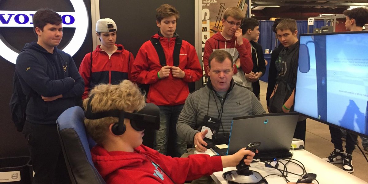 VolvoCE_NA's tweet photo. The Skills Canada competition in Halifax is a big part of #BuildingTomorrow. See students get hands-on work experience for skilled trades and technology careers. #SCNC2019 #Strongco https://t.co/Fk2k4aFRAW