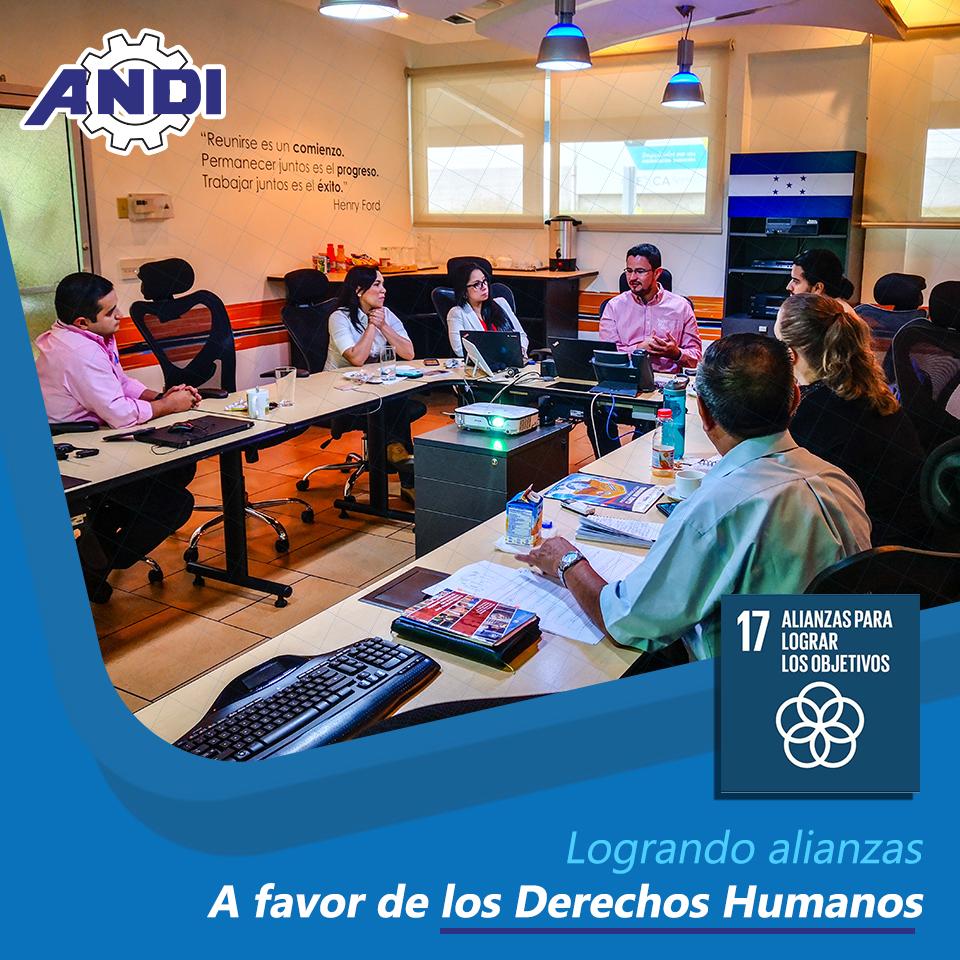 ANDIHonduras's tweet photo. Equipo PANIDDHH gestionando relaciones entre industrias para promover los derechos humanos @BATPress 

#Honduras #Industria #Avance #Progreso #Desarrollo #DerechosHumanos #DerechosHumanoseIndustria #DDHH #Comunidad #ODS #PANIDDHH #Alianzas #Cooperacion https://t.co/R6PWXtoesJ