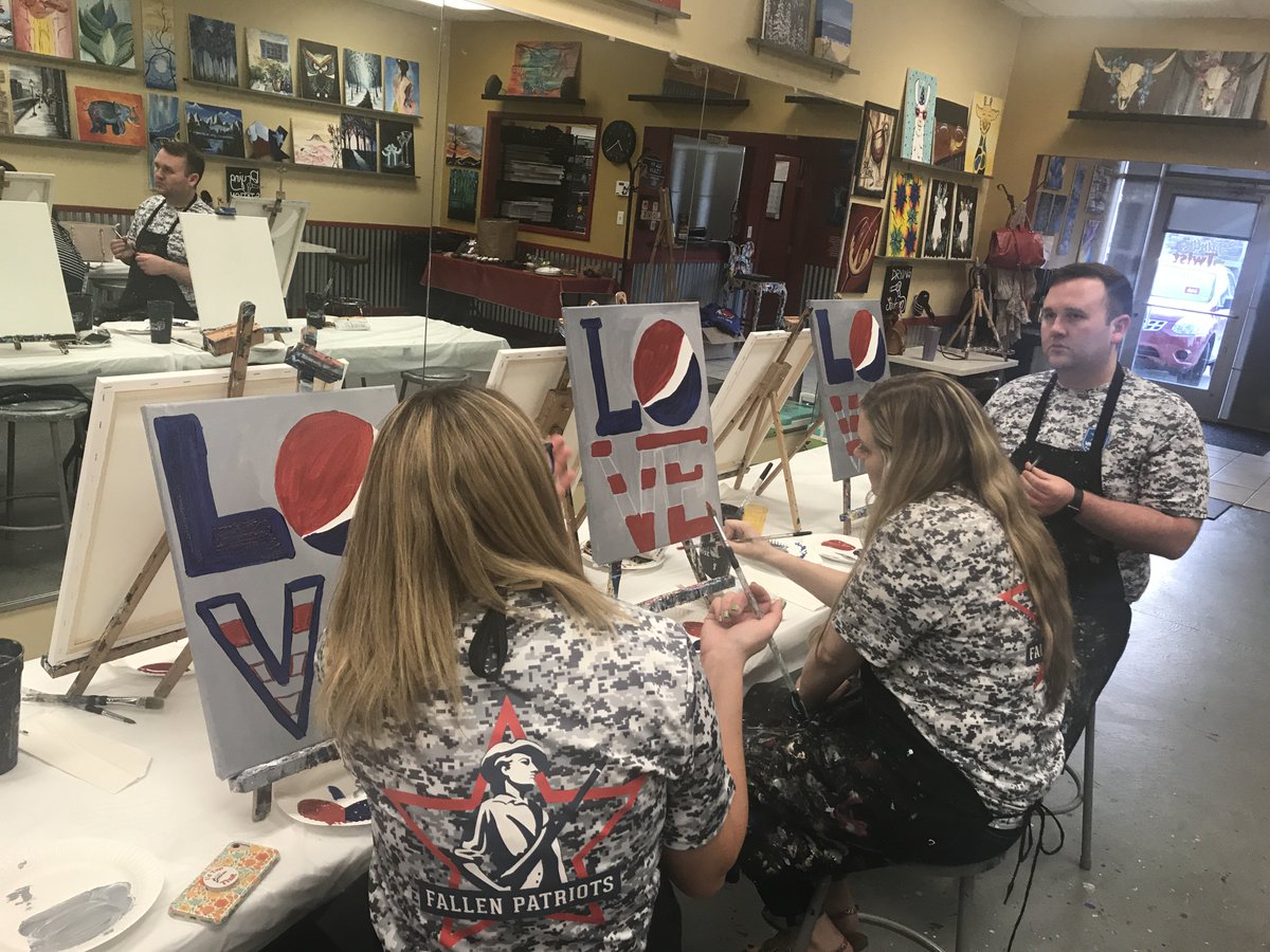 FallenPatriots's tweet photo. Wow! @PepsiCo does it again! Thank you for making @fallenpatriots the benefactor for your Painting with a Purpose fundraising event! #HonortheFallen #CollegeForTheirChildren #WednesdayWisdom https://t.co/o7ieeP3qlq