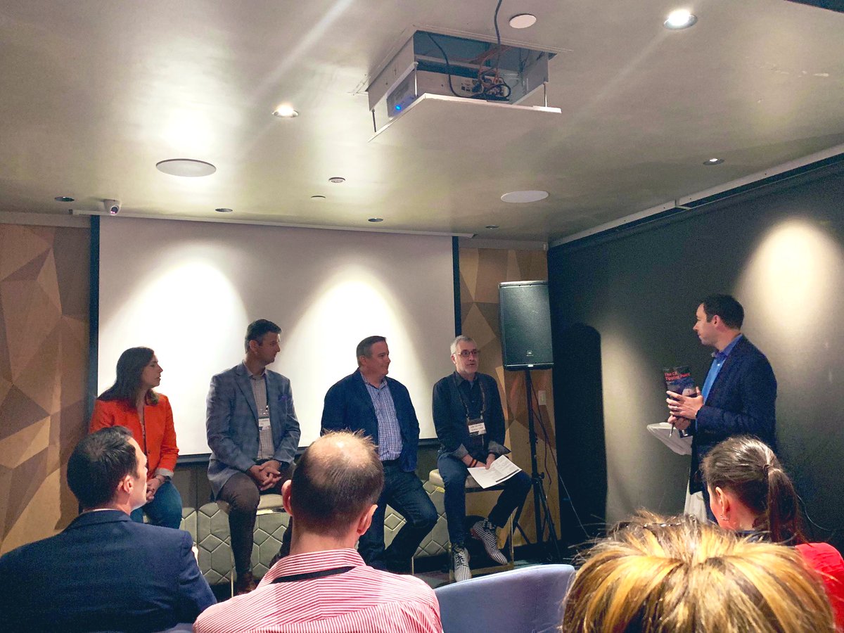 Selligent's tweet photo. Enjoyed @ttec_com #CXtippingpoint panel in #NYC today with @johnher2010. Great conversations all around @iangjacobs. Don’t miss their #SF stop tomorrow! #experience #cx https://t.co/jqTR5qd1kJ