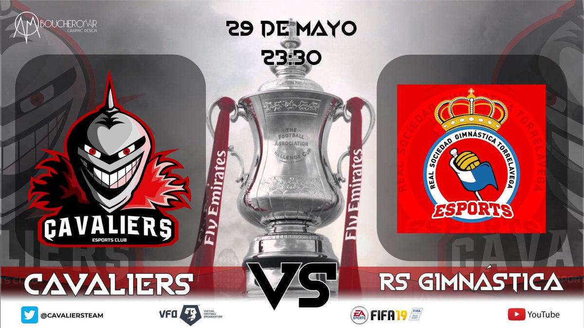 CavaliersEC's tweet photo. ¡Hoy de juega! ⚽🎮
🆚 @RSGimnastica
📺 YouTube/CavalierseSports
⌛ 29 Mayo | 23:30
¡Vamos a apoyar a nuestros caballeros! ⚔💥
#GoCavs #GoCavls #GoGo #ION #eSports
💛💚💙💜 https://t.co/1Qa8yKqeGV