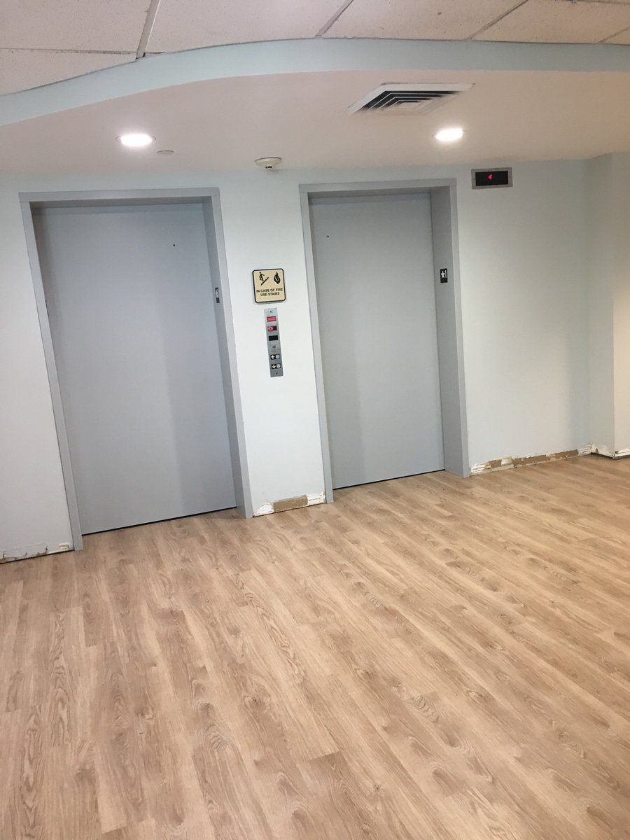 UpstateHRL's tweet photo. Palmetto House renovations are underway! Check out our new hallway and lobby floors and fresh new paint!! Stay tuned to see the finished renovations which include brand new lobby furniture! #UpstateHRL #SummerProjects #PalmettoHouse #UpIsWhereWeLive π€π·πΌββοΈπ https://t.co/Hjjer3fPFa