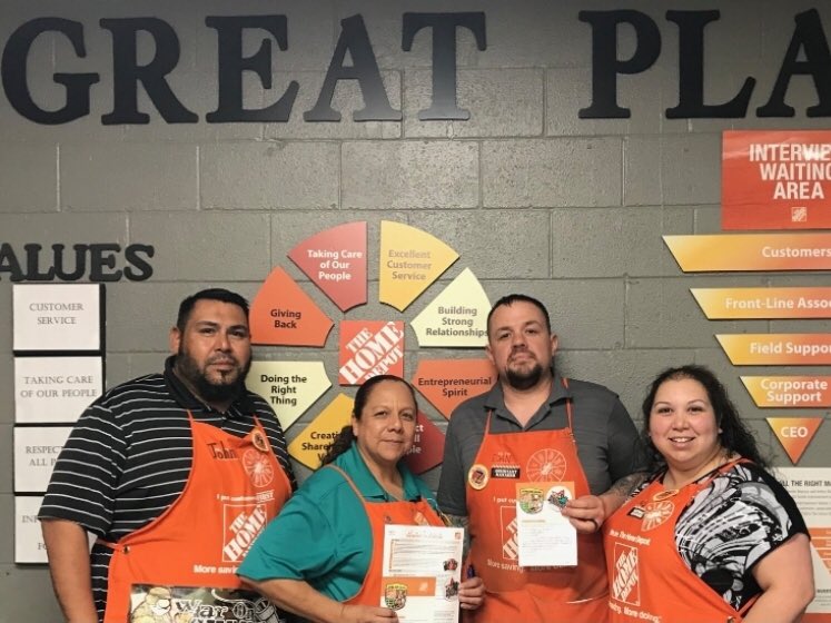 John Garcia (@jgatthd) on Twitter photo 6540 Pro Sup Maritza and MASM Dan recognized in the weekly playbook and presented with Homers from new RDO Melanie Payne as well as Puzzle Patches from DM Nina for being shrink stoppers!!!! <a href="/THDNina/">Nina</a> <a href="/THDRoxSalinas/">Roxie Salinas</a> <a href="/melaniepayneTHD/">Melanie Payne</a> <a href="/draku0927/">Ruben Rodriguez</a> <a href="/dragongirl_27/">Desiree</a> <a href="/LisaRomeTHD/">Lisa Rome</a> 6540 Pro Sup Maritza and MASM Dan recognized in the weekly playbook and presented with Homers from new RDO Melanie Payne as well as Puzzle Patches from DM Nina for being shrink stoppers!!!! <a href="/THDNina/">Nina</a> <a href="/THDRoxSalinas/">Roxie Salinas</a> <a href="/melaniepayneTHD/">Melanie Payne</a> <a href="/draku0927/">Ruben Rodriguez</a> <a href="/dragongirl_27/">Desiree</a> <a href="/LisaRomeTHD/">Lisa Rome</a>