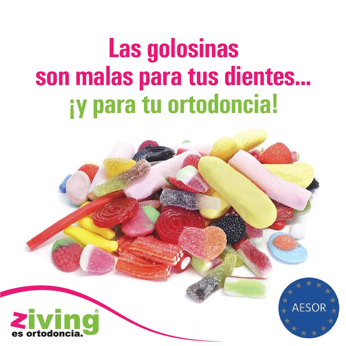 #ziving #ortodoncia #golosinas