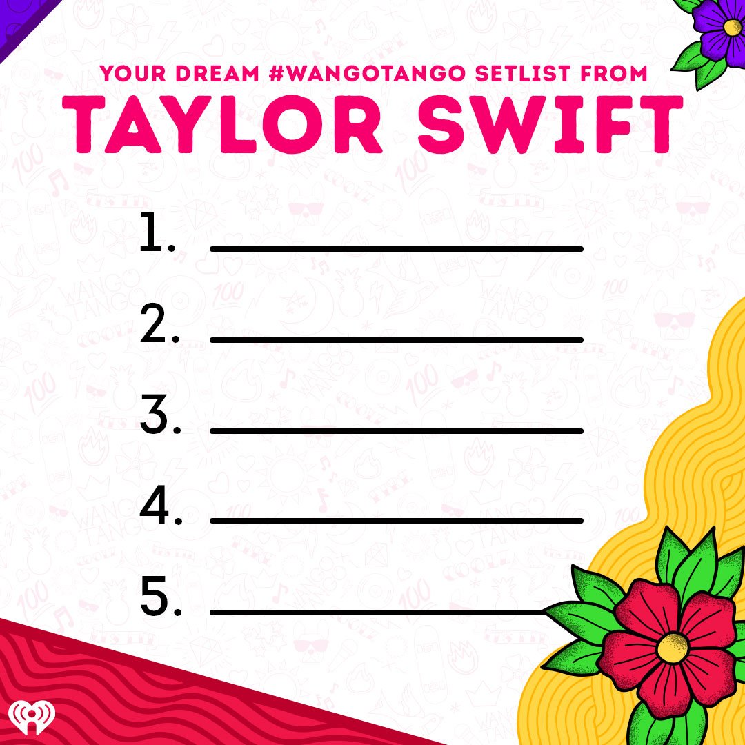 Iheartradio On Twitter Whats Your Dream Setlist From