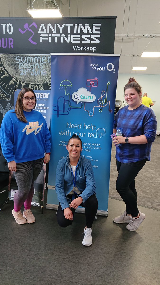 Come down to your local Anytime Fitness in Worksop to see O2 guru for any tech advice or any questions  <a href="/lindasfjones/">Linda Jones</a> <a href="/marklskelton/">Mark Skelton #iCare</a> <a href="/DanMawson_/">Dan Mawson</a> <a href="/ajleems/">Andrew Leeming</a> <a href="/neilstorey1/">Neil Storey</a> <a href="/daleclark22/">Dale Clark</a>