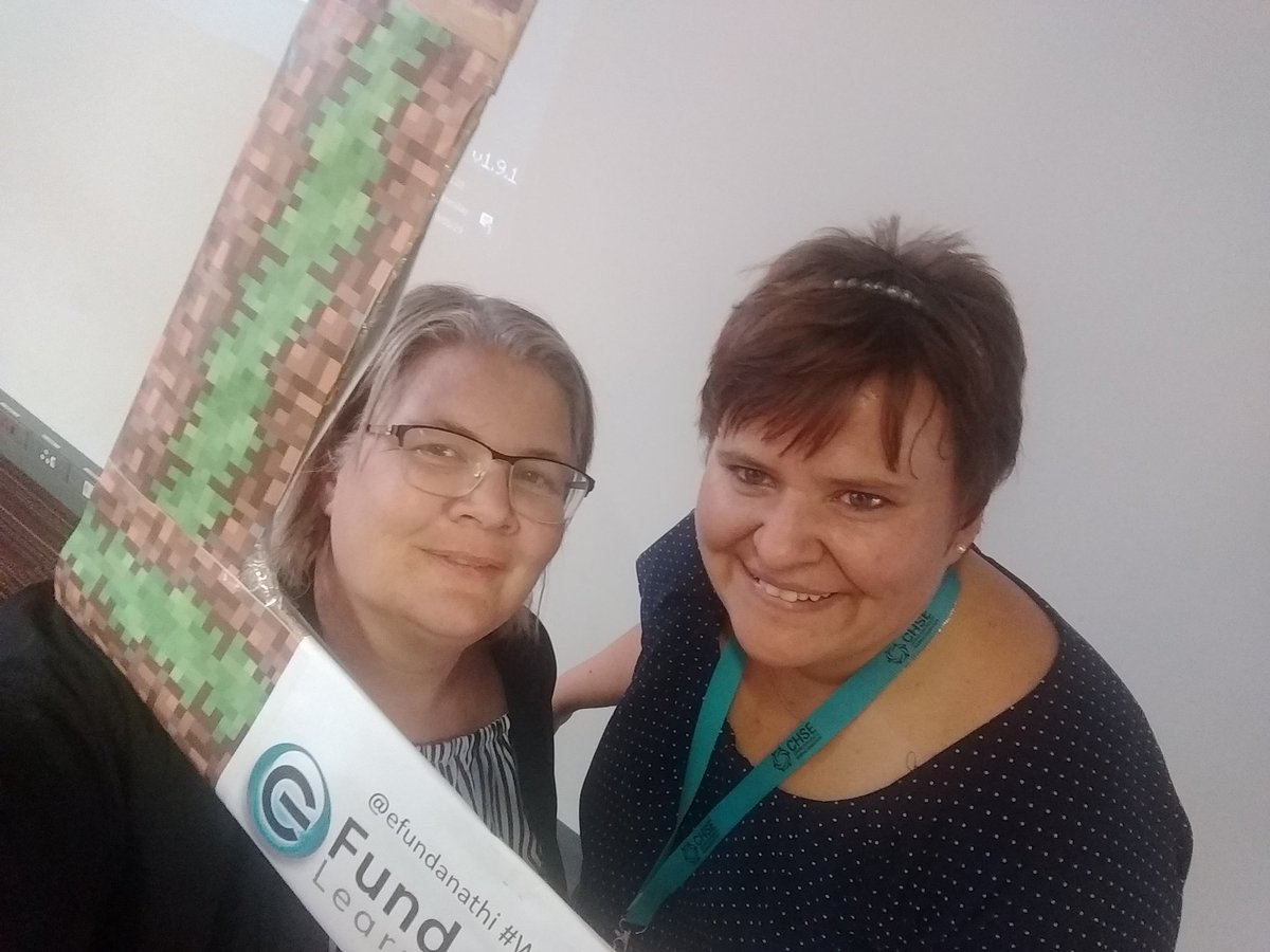 AmandaCalitz's tweet photo. Congratulations @ZeldaLaurie on all you have achieved during #minecrafteemay 

Looking forward to be a part of. the rest of your journey.

  @eFundanathi #wits_eZone  @viva_nella @samlet8_sammy  @PlayCraftLearn  @susietinker5 @MeenooRami #minecrafteemay https://t.co/1kZUYIirqN
