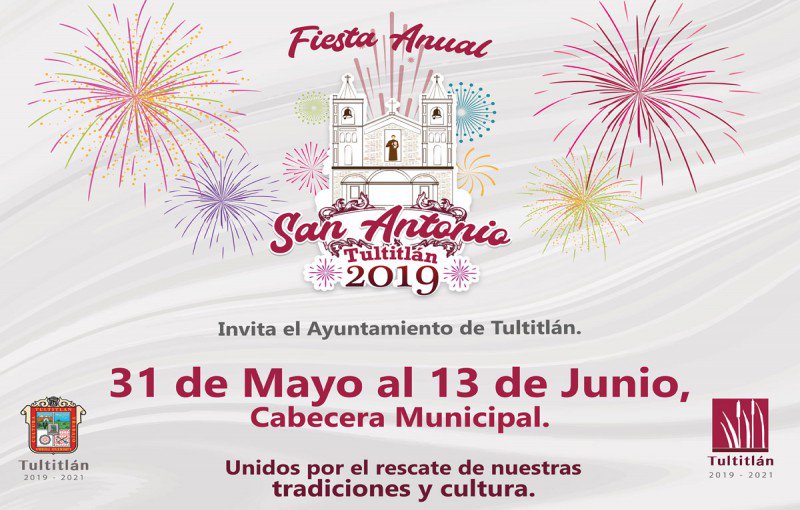 Estaremos este miércoles 05 en la Feria de @Tultitlan19_21. Los esperamos en la Explanada Municipal.
