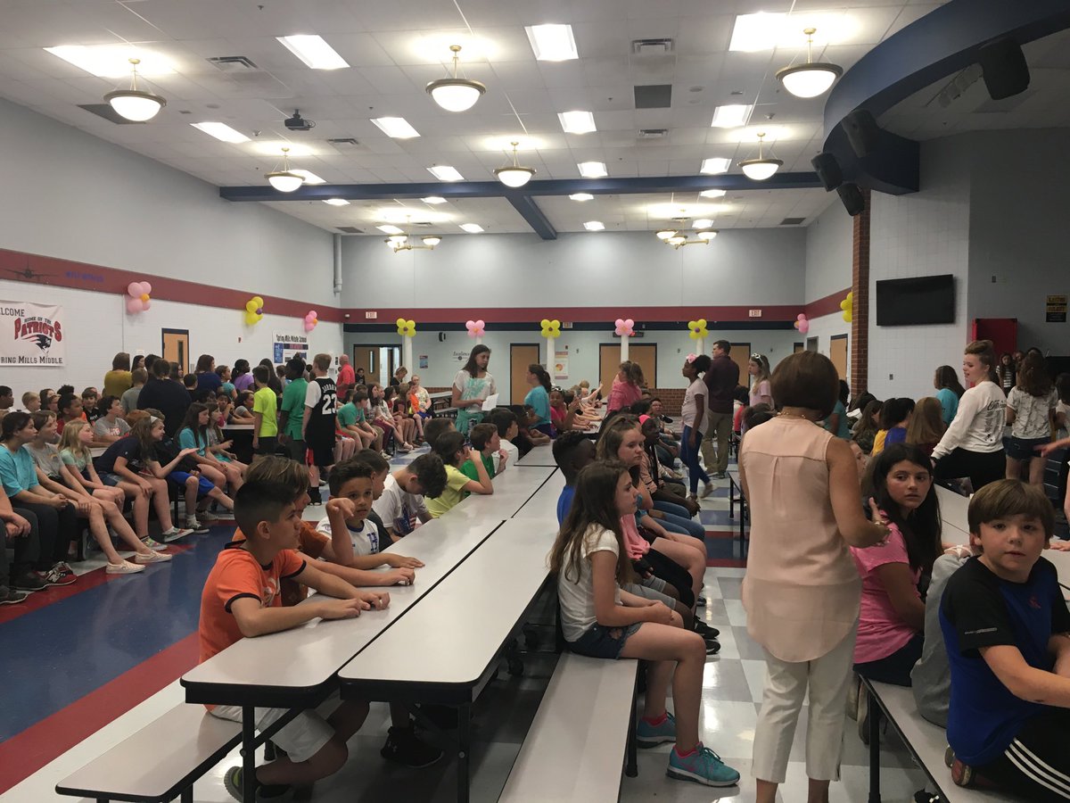 Potomack students visit SMMS for their step up tour!  Looking forward to a new group of SMMS Patriots!#Destination:Success