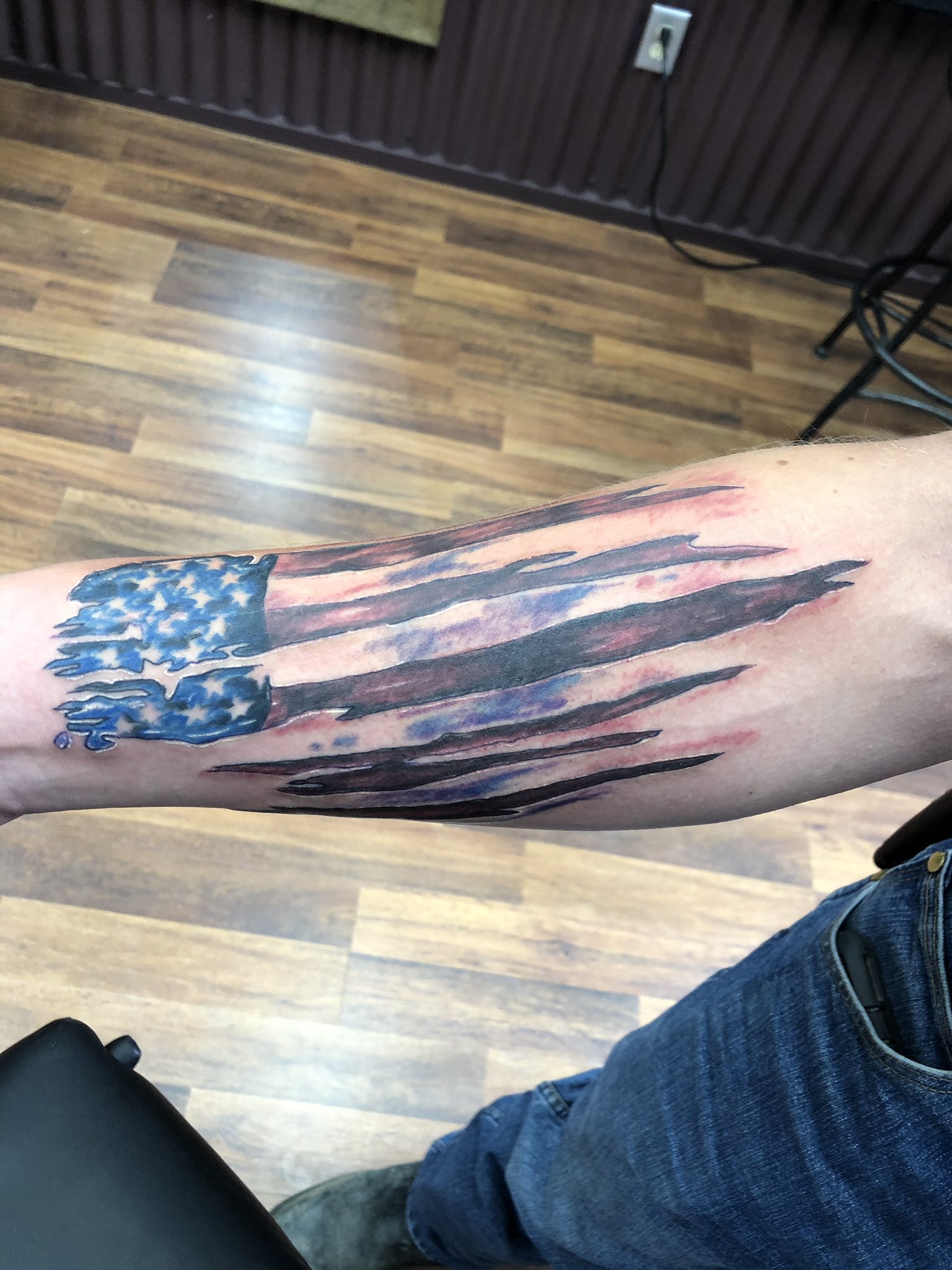 full arm american flag tattooTikTok Search