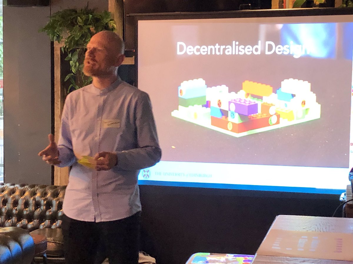 modhuman's tweet image. ‘It’s a way to get design involved in a conversation usually reserved for technologists’ - @pauljervisheath on why tonight’s event is so important to Modern Human and designers everywhere #blockchain #pizzablock