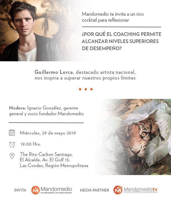 Hoy estaremos junto a nuestros clientes compartiendo y escuchando sobre #Coaching junto a #GuillermoLorca