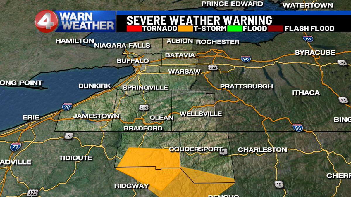 NWS has issued these alerts for our area. Latest on News4, #4WarnWeather App, and wivb.com.  RT