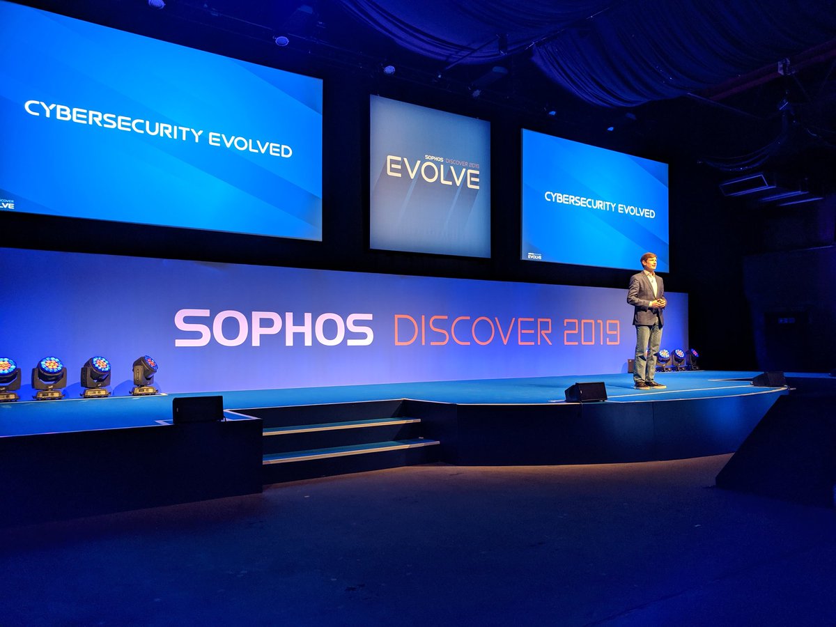 McDonaldICT's tweet photo. Looking forward to seeing what new products and features @Sophos have coming. They always put on a good show! #sophosPC https://t.co/DUhSg7piEt
