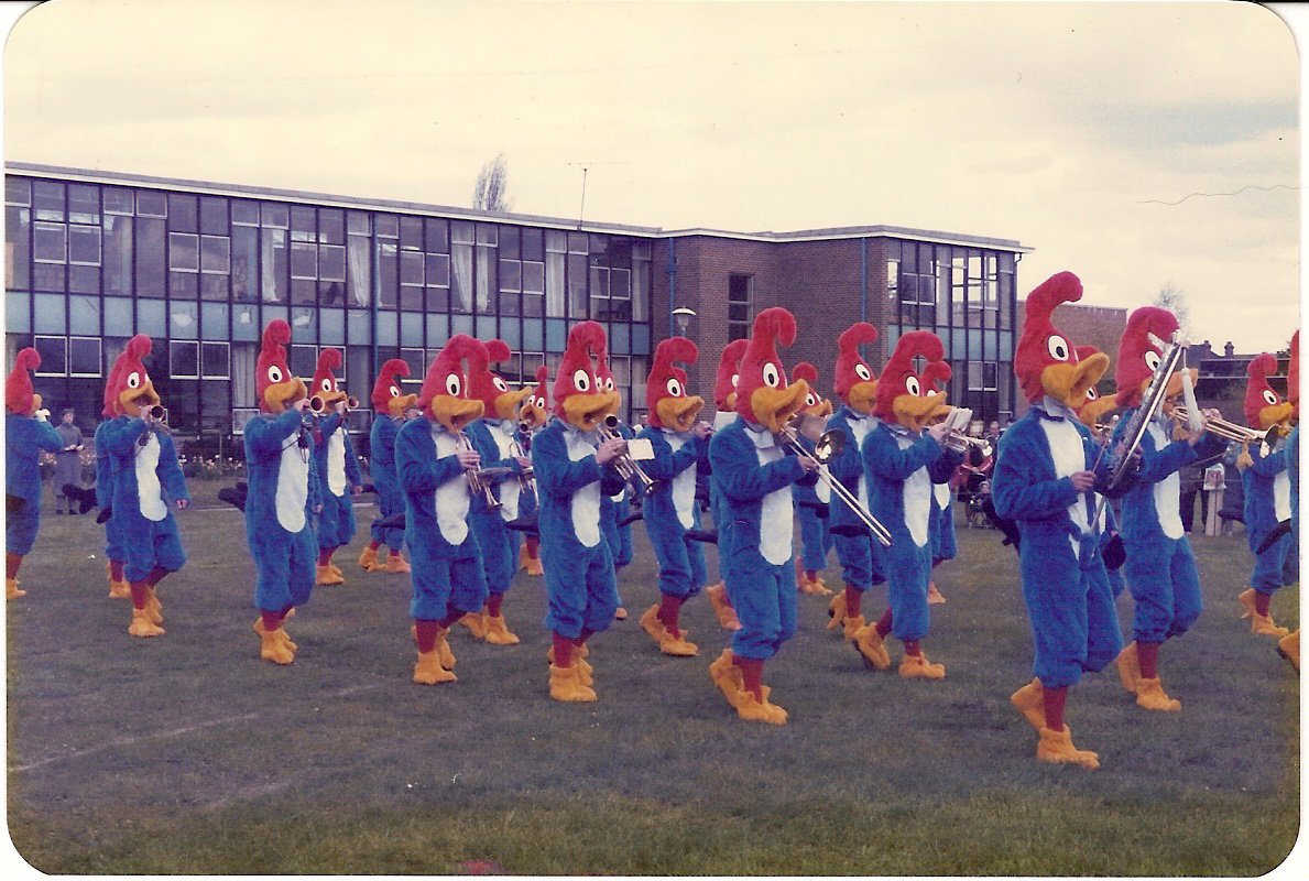 rocromsey's tweet photo. Another Random Memory or a Blast from the Past

This is from 1985
Its almost impossible to recognise anyone, 
But this outfit, must be regarded as one of our 
All Time Classics. https://t.co/qlAcY6NFCL