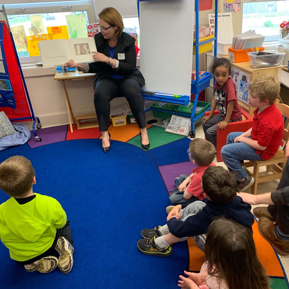 RIHumanServices's tweet photo. Investments in Pre-K will allow RI’ers to enjoy economic benefits of a fulfilling life with a good job. Every child deserves a bright future. @courtneyridhs visiting Johnston’s Graniteville School today, touching upon the importance of #universalpreK4RI https://t.co/NkjIkmeYOi