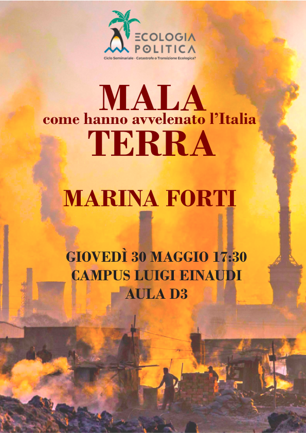 fortimar's tweet photo. ... e poi a Torino, campus Einaudi, aula 3D: si parla di ecologia politica, di veleni. E di Malaterra #malaterra https://t.co/wc559fESZ0