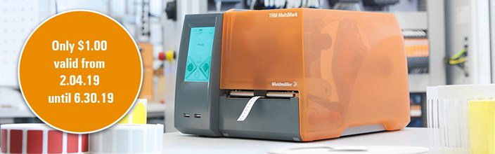 WeidmullerUS's tweet photo. Only one month left to get the THM MultiMark Printer for $1.00! Want to learn more? Contact us today to take advantage of this offer! https://t.co/0542NQ6cNm
#CompactAllRounder #AllInOne #MultiMark #WorkplaceSolutions https://t.co/Vt6pFePaLh