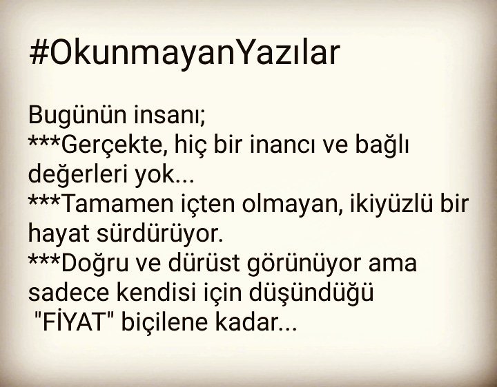 Turkweb_Online's tweet photo. #Buülkeyiçoksev İnsana emek ve yatırım olmayan bir yerde, gelecekten endişe etmemek;
APTALLIKTİR... https://t.co/6LV9STTLGm
