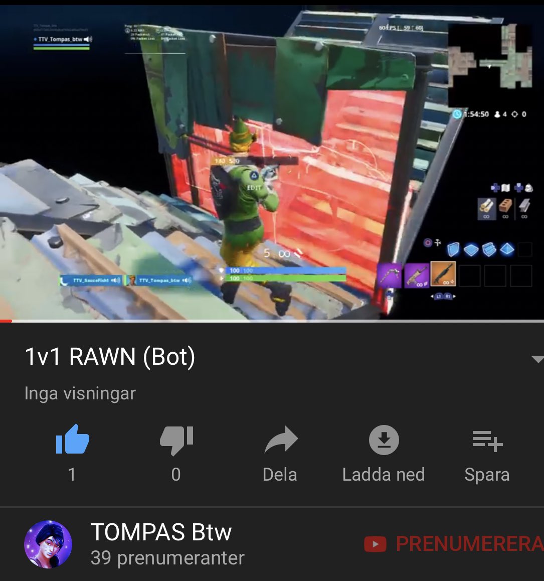 TompasFor's tweet image. Go check out my new video