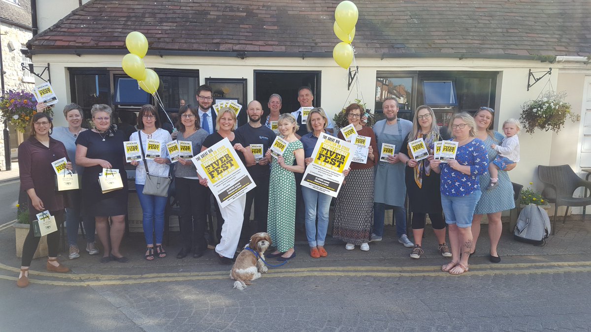 Excited to be taking part in the very 1st NATIONAL Fiver Fest! #fiverfesthour #totallylocally