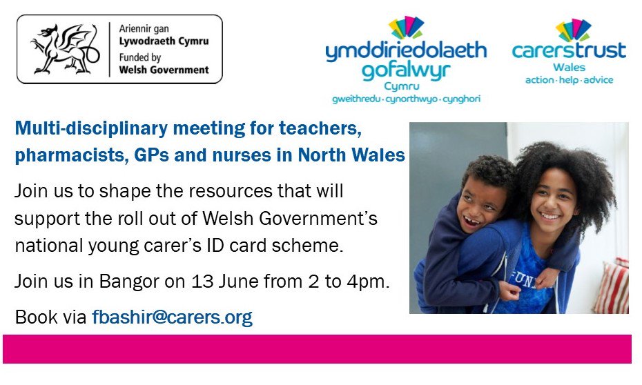 Looking forward to staff from @BCUHB and @GwEGogleddCymru coming together on 13 June. If you work in a classroom, GP practice or pharmacy, come along on the 13 June, but don't forget to RSVP!