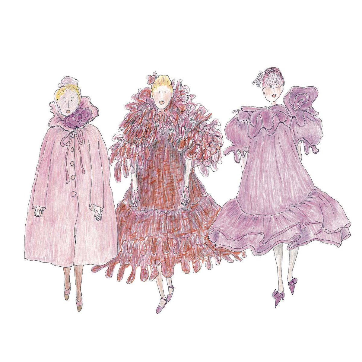 WWD On Paper  Captivating in pink at Marc Jacobs