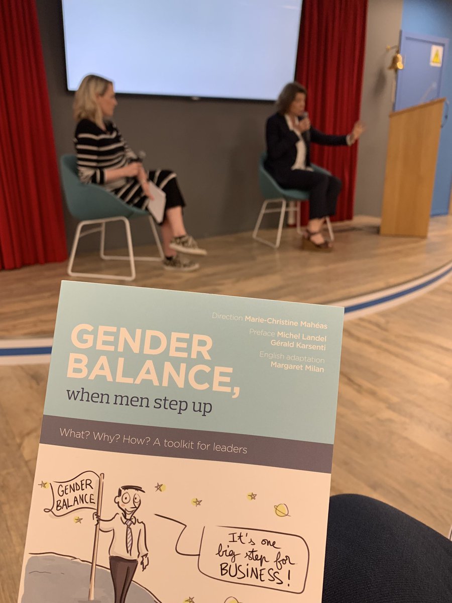 AurelieKrau's tweet photo. Thanks for an inspiring discussion @mcmaheas | Can’t wait to read your book! cc @LevelUKTweets #LevelUK #genderequity https://t.co/SAEJbnBoV1