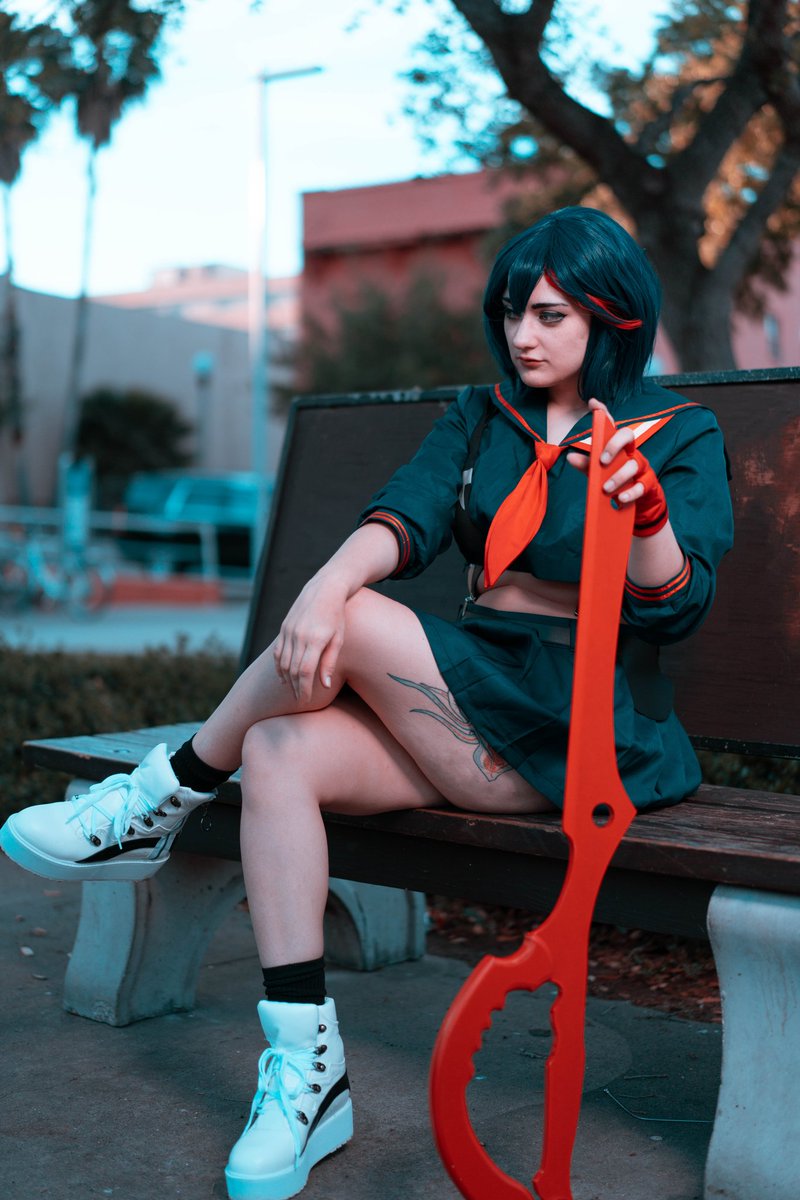 c0rellian_scum's tweet photo. i rlly hate my body, but these are such good shots of my Ryuko cosplay. 🥺💓

#killlakill https://t.co/eKDESdxzKQ
