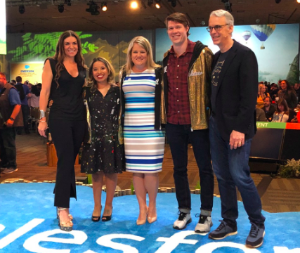 SalesforceforIT's tweet photo. What an amazing Keynote. Lot's of innovation and news today at #TDX19! Come visit us at #PlatformPoint https://t.co/P3LurRCXdh