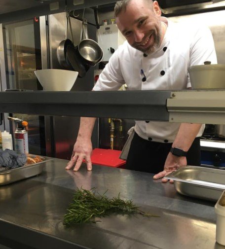 Chef's experimenting with the herbs from our Eco Garden 👨‍🍳 
<a href="/graysonsuk/">Graysons UK</a>