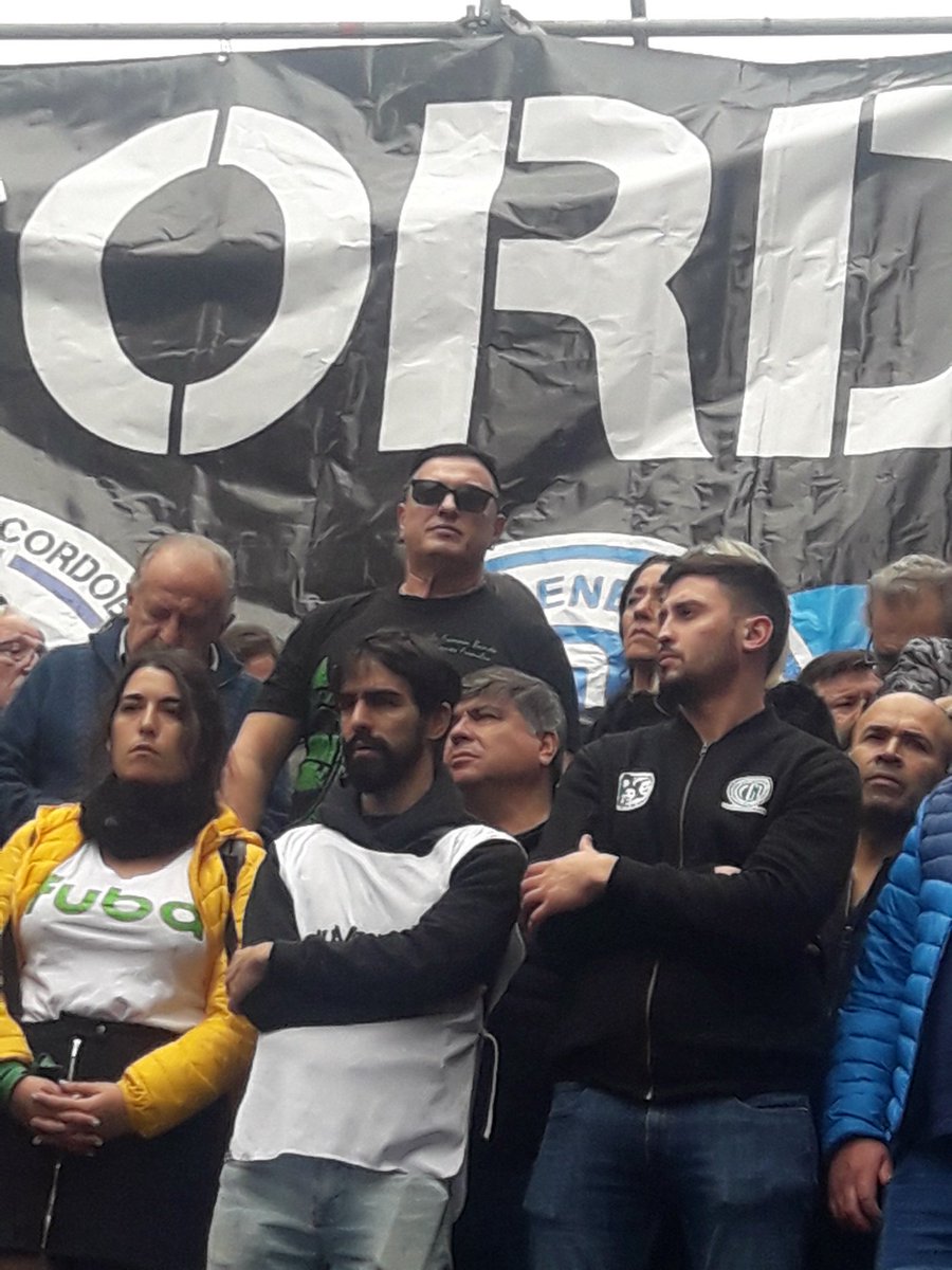 #Cordobazo50Años junto a nuestros dirigentes <a href="/MauricioSaillen/">Mauricio Saillen</a>. Un grande @RamonMuerzaSEC .Bienvenido a Cba. Ojalá los empleados de comercio puedan tener dignidad. Como la tenemos los recolectores gracias a Mauricio Saillen.