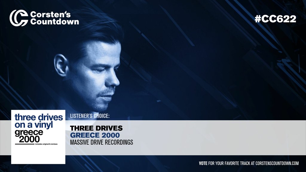 ResonationRadio's tweet photo. 09. The #ListenersChoice of this week is the 1997 trance classic “Greece 2000” by @Three_Drives! [Massive Drive Recordings] #CC622 https://t.co/rXFLlXHNTX https://t.co/2KxQpWOVqN