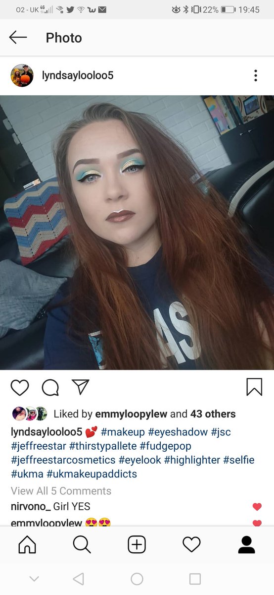 512_lyndsay's tweet photo. @JeffreeStar Ya girl over here in the UK with all of your pallets used daily 😍😍😍 #jeffreestarprlist https://t.co/L46LZ3Bl5V